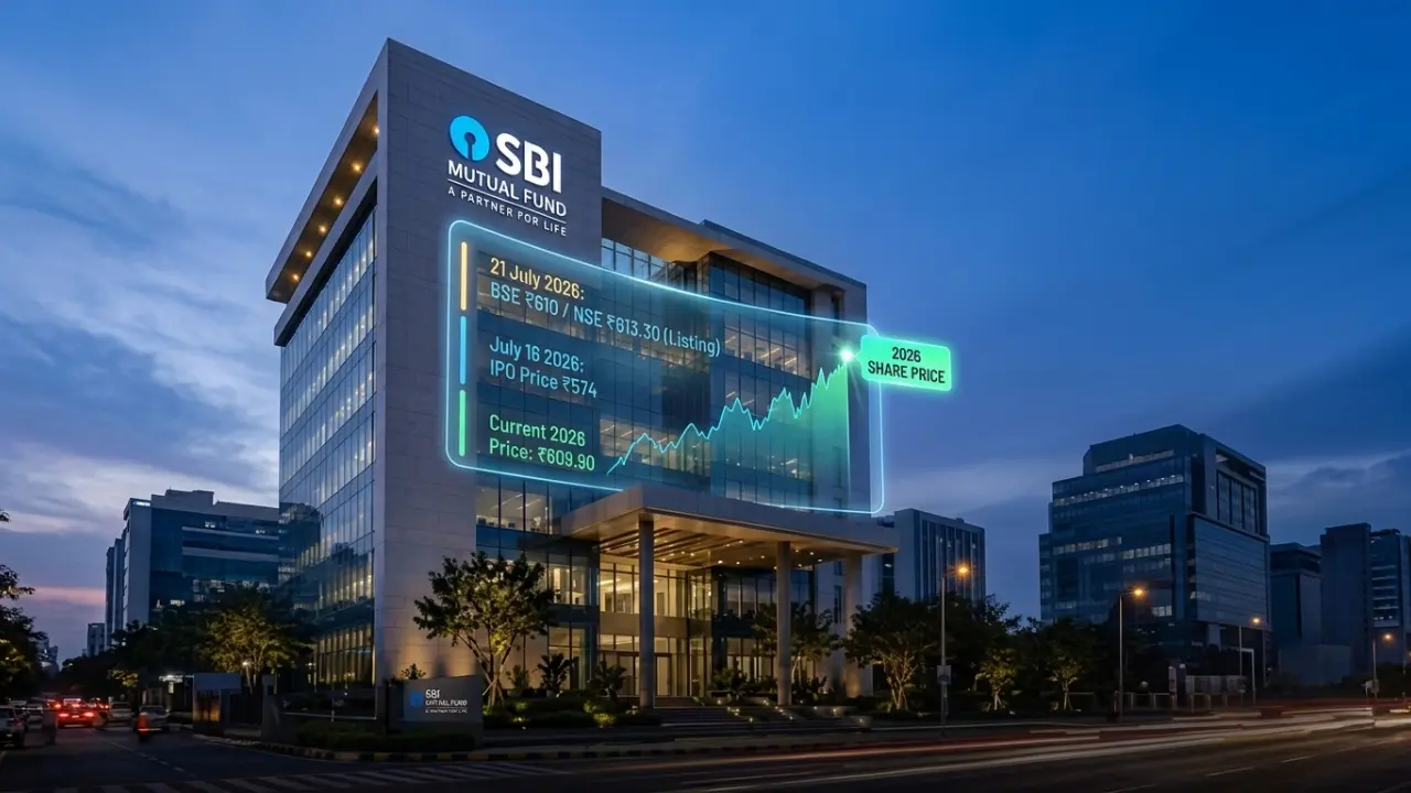 SBI Funds Management Share Price