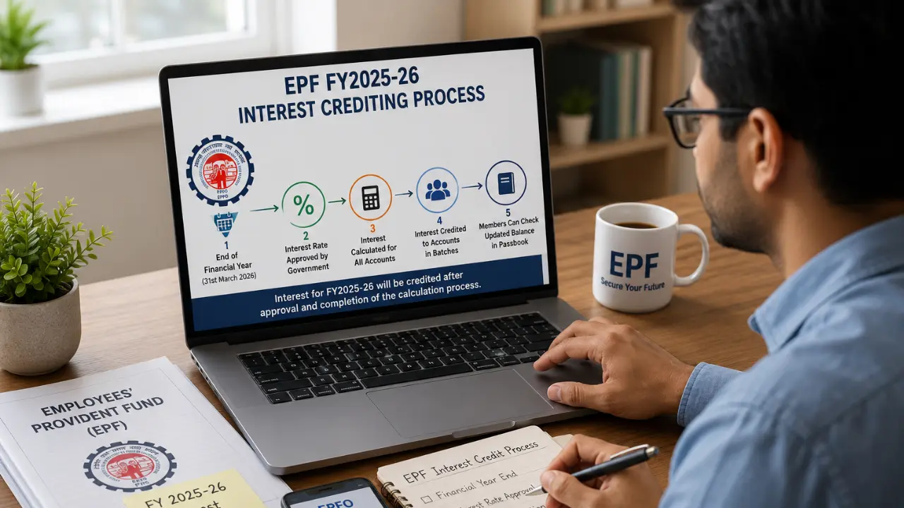 EPF FY2025-26 Interest Credit